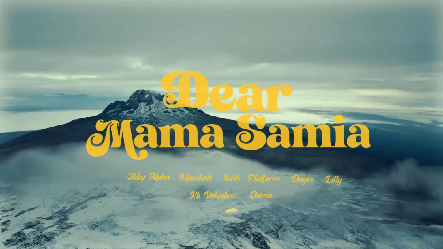 Music Video | Obby Alpha, Mavokali, Platform, Dayoo, Lilly, KB Valentino, Chima – Dear Mama Samia