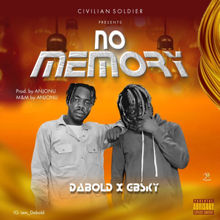 Audio Song | Da Bold x Gb Sky – No Memory